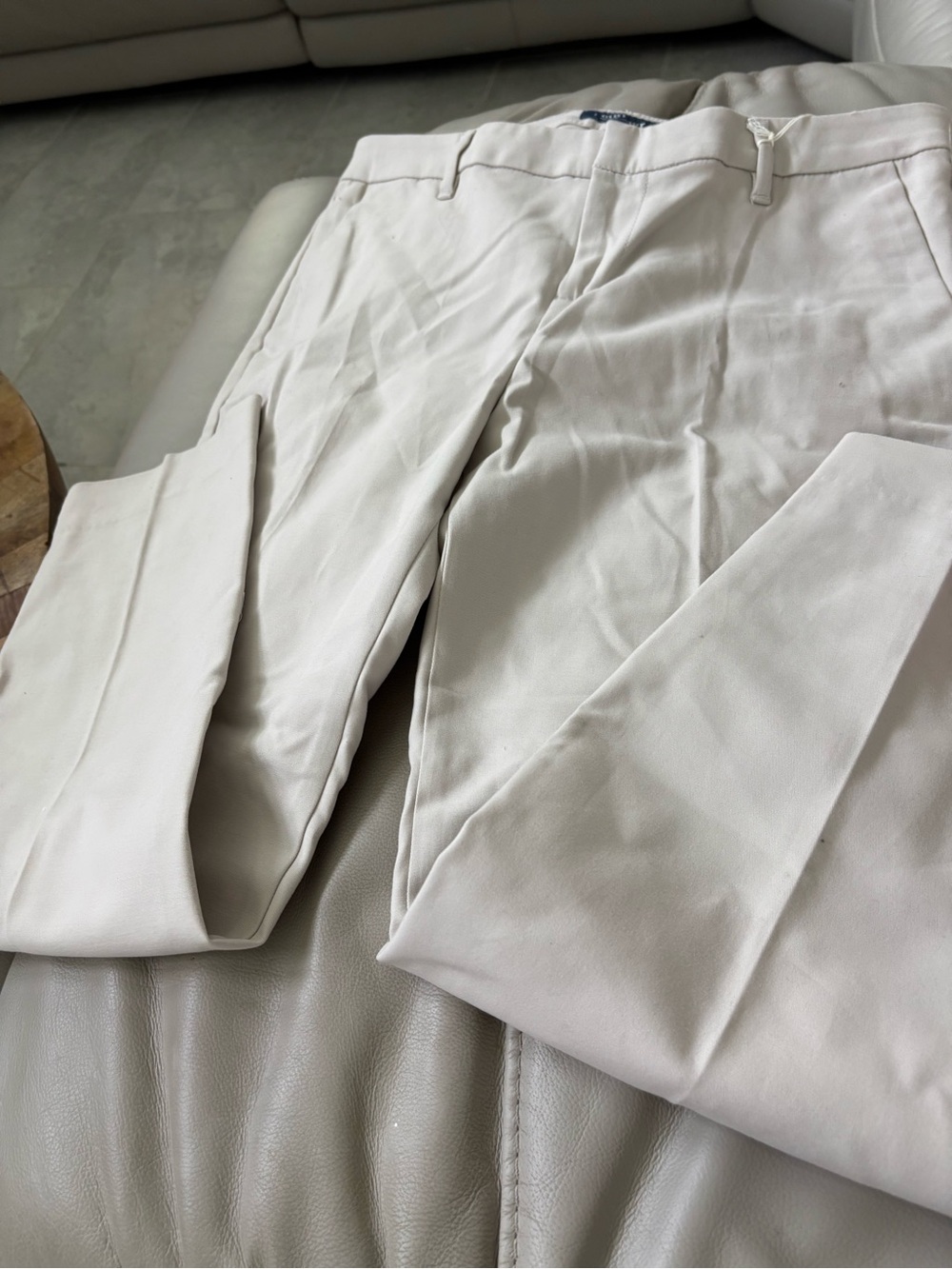 Women’s Mid Rise Dress Pants in beige